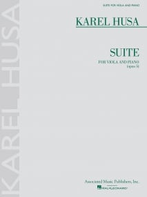 Husa: Suite for Viola Opus 5 published by AMP
