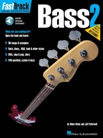 Fast Track Bass: 2 published by Hal Leonard (Book/Online Audio)