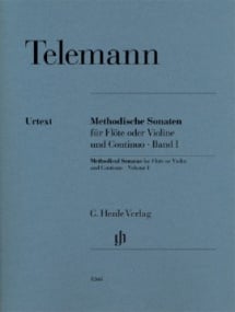 Telemann: Twelve Methodical Sonatas for Flute (Violin) and Continuo Volume 1 published by Henle