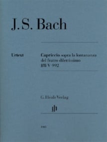 Bach: Capriccio sopra la lontananza for Piano published by Henle
