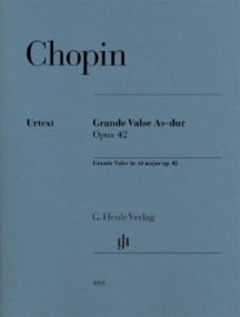 Chopin: Grande Valse in Ab Major Opus 42 for Piano published by Henle