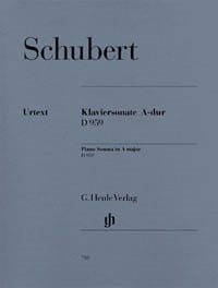 Schubert: Sonata in A major D959 for Piano published by Henle