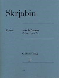 Scriabin: Vers la flamme Opus 72 for Piano published by Henle