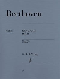 Beethoven: Piano Trios Volume 1 published by Henle