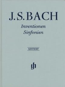 Bach: Inventions & Sinfonias (BWV 772-801) for Keyboard published by Henle (Cloth Bound)