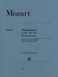 Mozart: Concerto in D K314 for Flute published by Henle