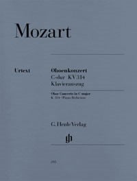 Mozart: Concerto in C K314 for Oboe published by Henle