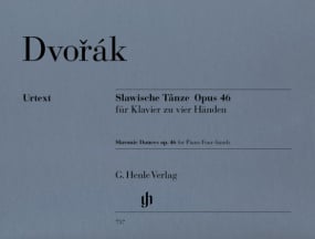Dvorak: Slavonic Dances Opus 46 for Piano Duet published by Henle