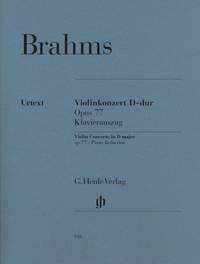 Brahms: Concerto in D Opus 77 for Violin published by Henle