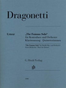 Dragonetti: ''The Famous Solo'' for Double Bass and Orchestra published by Henle