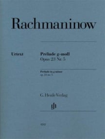 Rachmaninov: Prelude in G minor Opus 23/5 for Piano published by Henle