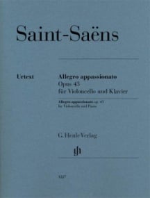 Saint-Saens: Allegro Appassionato for Cello published by Henle