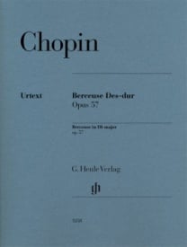 Chopin: Berceuse in Db Opus 57 for Piano published by Henle