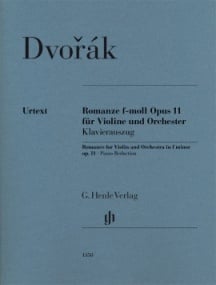Dvorak: Romance in F minor Opus 11 for Violin published by Henle