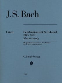 Bach: Harpsichord Concerto No 1 in D minor BWV1052 for Two Pianos, Four Hands published by Henle