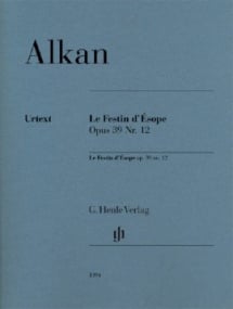 Alkan: Le Festin dsope for Piano published by Henle