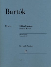 Bartok: Mikrokosmos 3 & 4 for Piano published by Henle Urtext