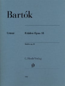 Bartok: Studies Opus 18 for Piano published by Henle