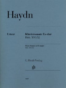 Haydn: Sonata in Eb Major Hob XVI:52 for Piano published by Henle