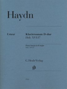 Haydn: Sonata in D Hob XVI:37 for Piano published by Henle