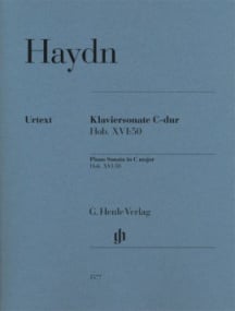 Haydn: Sonata in C Hob XVI:50 for Piano published by Henle