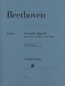 Beethoven: Serenade in D Opus 25 published by Henle