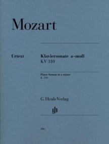 Mozart: Sonata in A Minor K310 for Piano published by Henle