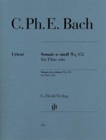 C P E Bach: Sonata in A minor for Flute by published by Henle