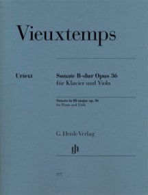 Vieuxtemps: Sonata in Bb minor Opus 36 for Viola published by Henle