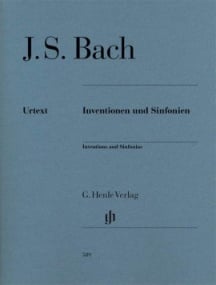Bach: Inventions & Sinfonias  (BWV 772-801) for Piano published by Henle