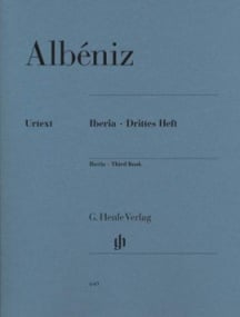 Albeniz: Iberia - Third Book for Piano published by Henle
