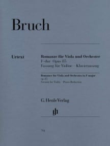 Bruch: Romance  in F Opus 85 for Violin published by Henle