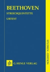 Beethoven: String Quintets (Study Score) published by Henle