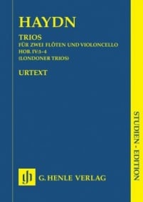 Haydn: London Trios (Study Score) published by Henle