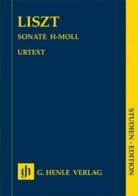 Liszt: Piano Sonata in B minor (Study Score) published by Henle