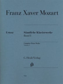 Mozart, Franz Xaver: Complete Piano Works Volume I published by Henle