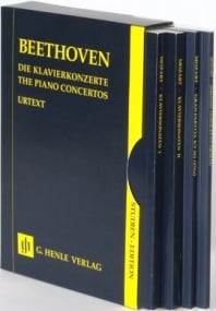 Beethoven: The Piano Concertos (Study Score) published by Henle Urtext
