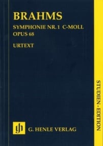 Brahms: Symphony No. 1 c minor Opus 68 (Study Score) published by Henle