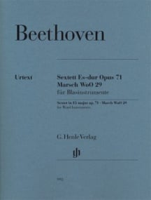 Beethoven: Sextet in Eb Opus 71 & March WoO 29 published by Henle