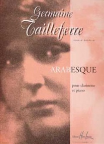 Tailleferre: Arabesque for Clarinet & Piano published by Lemoine