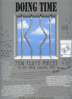 Mower: Doing Time for Flute published by Itchy Fingers (Book & CD)