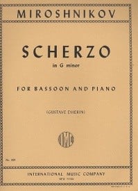 Miroshnikov: Scherzo for Bassoon published by IMC