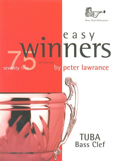 Easy Winners for Tuba (Bass Clef) published by Brasswind (Book & CD)