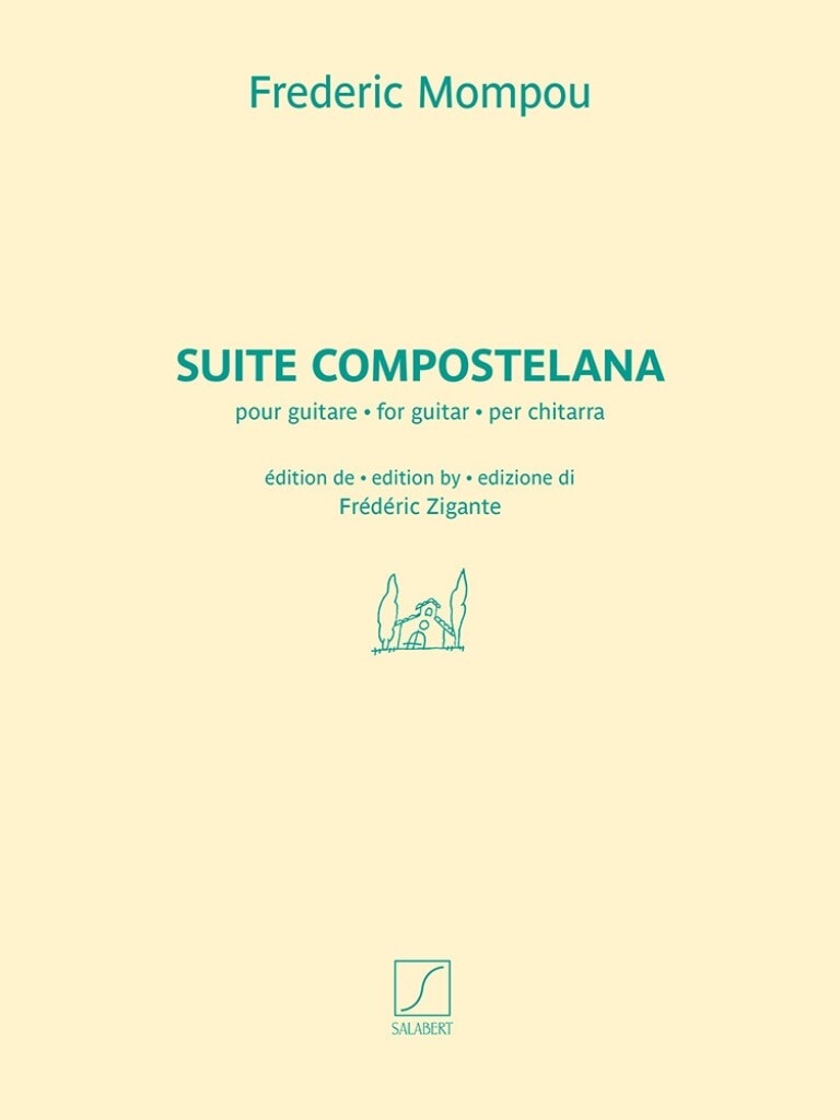 Mompou: Suite Compostelana for Guitar published by Salabert