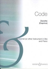 Code: Zanette (Caprice) for Cornet published by Boosey & Hawkes