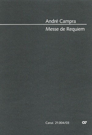 Campra: Messe de Requiem published by Carus - Vocal Score
