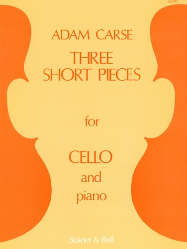 Carse: 3 Short Pieces for Cello published by Stainer and Bell