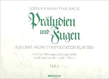 Bach: Preludes and fugues Volume 1 for Organ published by Moseler