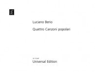 Berio: Canzoni Popolari italiani published by Universal