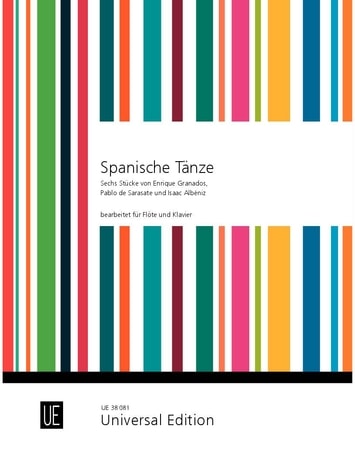 Spanish Dances for Flute & Piano published by Universal